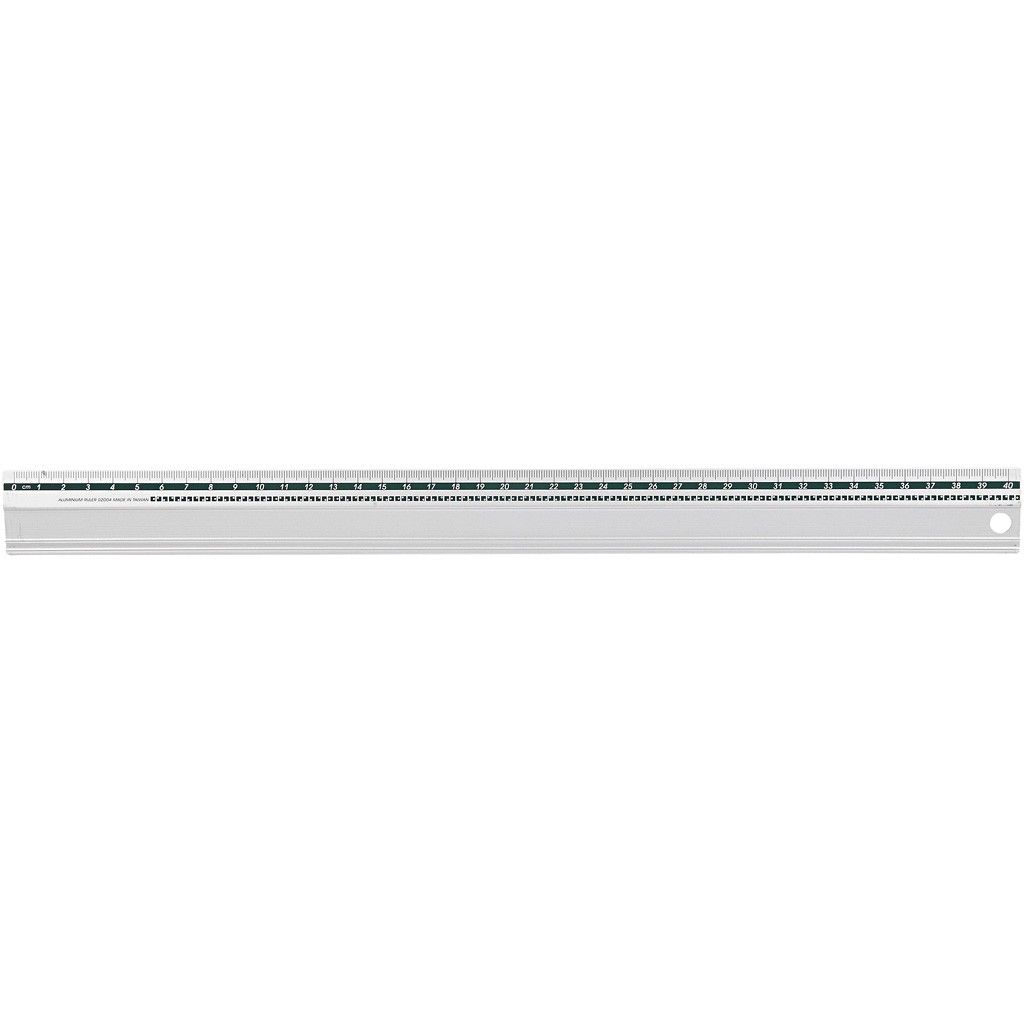 Sikkerhedslineal 40 cm